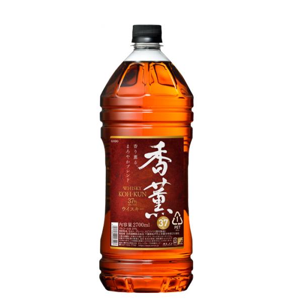 他サイト： ウイスキー 香薫 ペット 37% 2700ml 2.7L 1本 合同酒精 ウィスキーの商品画像
