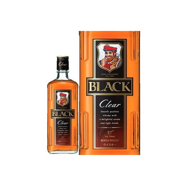 ニッカ ブラックニッカ クリア 700ml 父親 誕生日 プレゼント 父の日