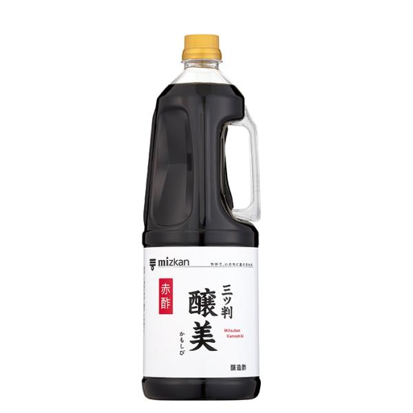 ミツカン 三ツ判醸美 1800ml 1本 赤酢 すし酢 シャリ 新生活 入学祝い 卒業祝い 就職祝い 進学祝い