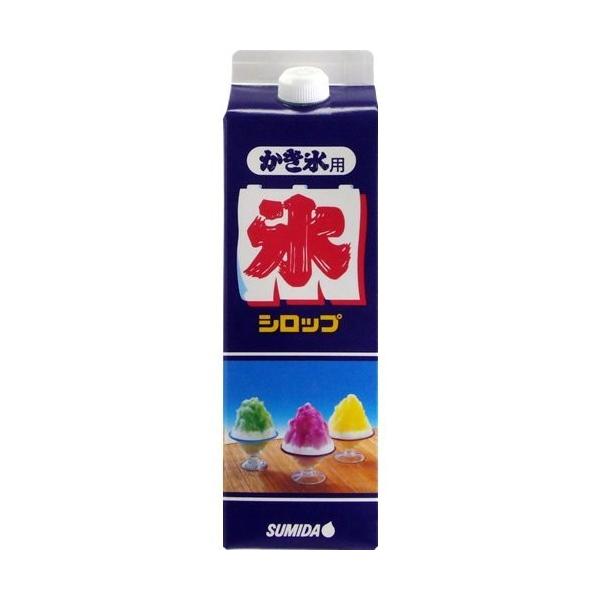 シロップ かき氷シロップ イチゴ スミダ飲料 1000ml 1L 1本 父親 誕生日 プレゼント 父の日 ギフト