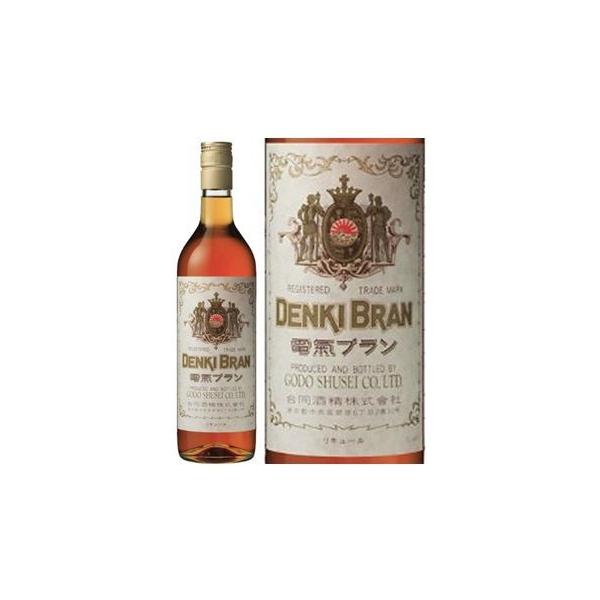 商品名：【ギフト包装　のし可】[合同酒精]電気ブラン40%720mlメーカー：合同酒精（株）容量/入数：720ml/1本Alc度数：40%原材料：カラメル色素・香料容器：瓶色・味わい：茶備考：商品説明明治の頃から浅草の代名詞として親しまれて...