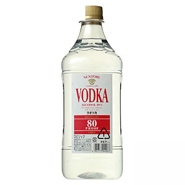 容量/入数：1800ml×1本メーカー名：Alc度数 ： 40％容器 ： ペットボトルスピリッツ区分 ： ウォッカ味わい ： 白樺炭や独自の木炭でのろ過で入念に仕上げたすっきりとした香りが特徴のウオツカ。ミキサビリティ-が高く様々な割りモノ...