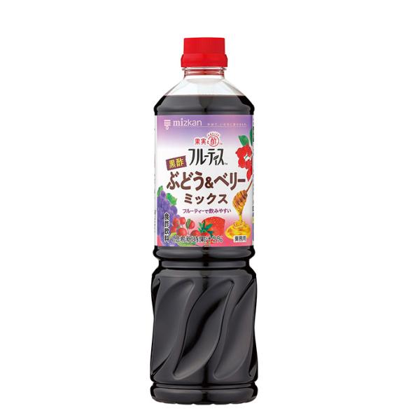 容量/入数：1000ml×1本メーカー名：ミツカン原材料 ： 果糖ぶどう糖液糖（国内製造）、米黒酢、ぶどう果汁、りんご酢、クランベリー果汁、カシス果汁、いちご果汁、黒糖入り砂糖液、はちみつ／香料、酸味料、甘味料（スクラロース）エネルギー ：...