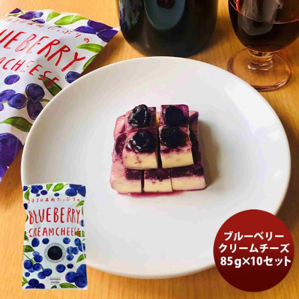三原食品 ブルーベリークリームチーズ 10パックセット 敬老の日 のし