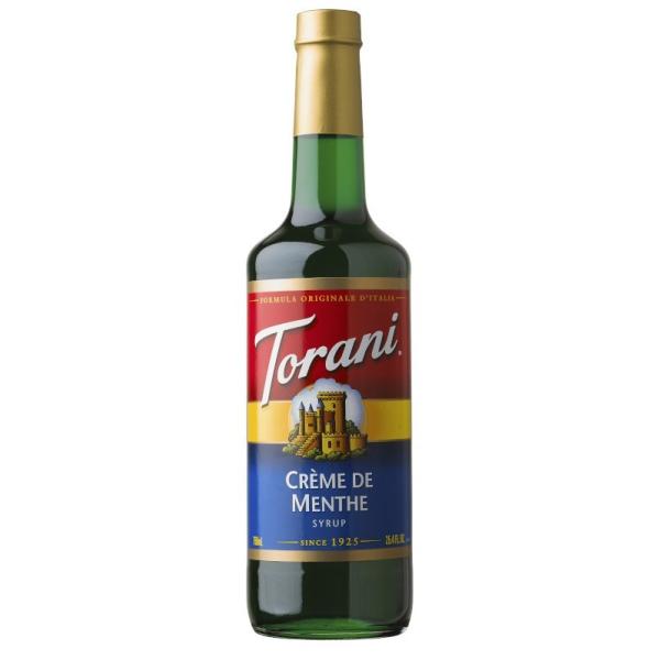 トラーニ torani  フレーバーシロップ クレムドミント グリーン 750ml 1本 flavored syrop 東洋ベバレッジ