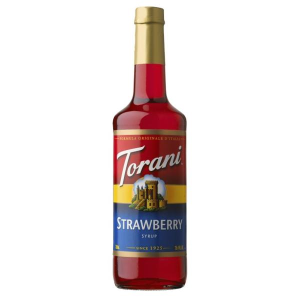 トラーニ torani  フレーバーシロップ ストロベリー 750ml 1本 flavored syrop 東洋ベバレッジ