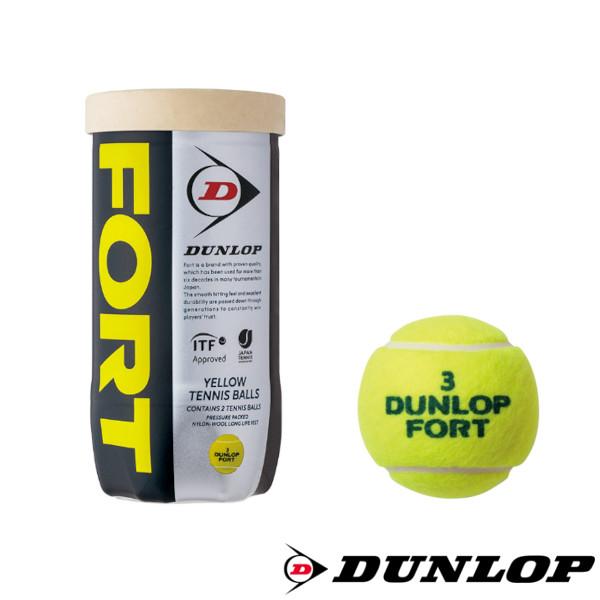 DUNLOP DUNLOP フォート 2球入缶 DFDYL2DOZ ダンロップ 硬式 DUNLOP DUNLOP フォート 2球入缶 DFDYL2DOZ ダンロップ 硬式