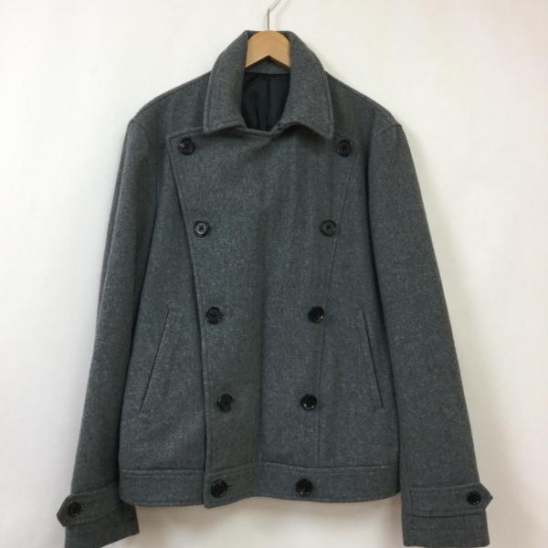 Ships シップス ピーコート コート Coat ウール ジャケット グレー メンズ アウター コート L ドンドンダウンis 通販 Yahoo ショッピング