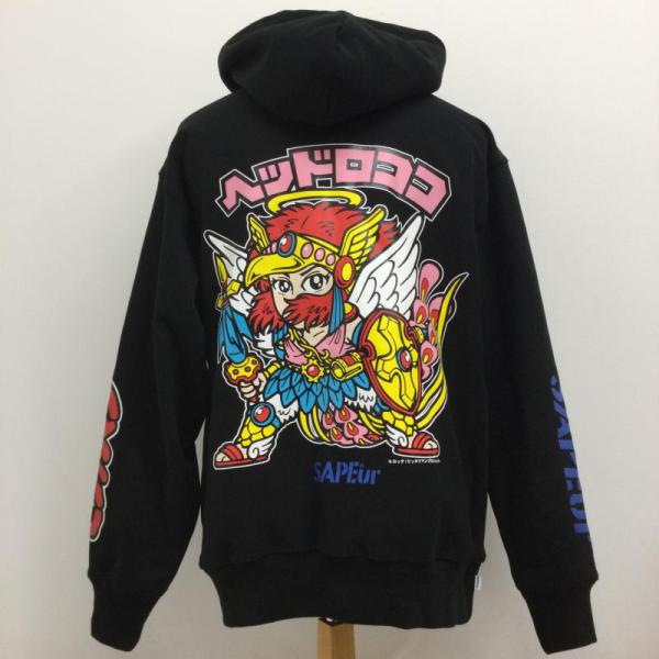 サプール sapeur ビックリマン コラボ サプール フーディー SAPEUr ビックリマンコラボ パーカー L