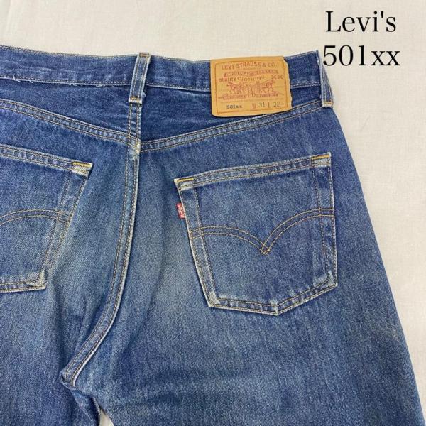 リーバイス 501xx ボタン裏524 WPL423 made in USA インディゴ