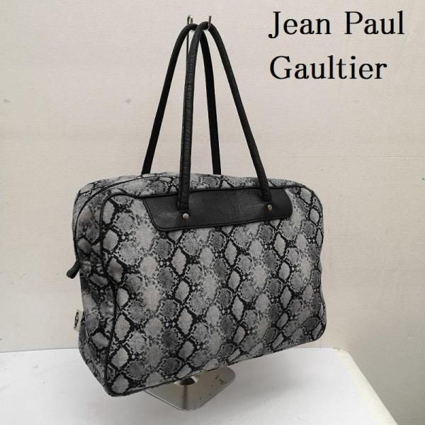 【希少】ジャンポール・ゴルチエ ヘビ柄トートバッグ 希少】ジャンポール・ゴルチエ ヘビ柄トートバッグ - メルカリ