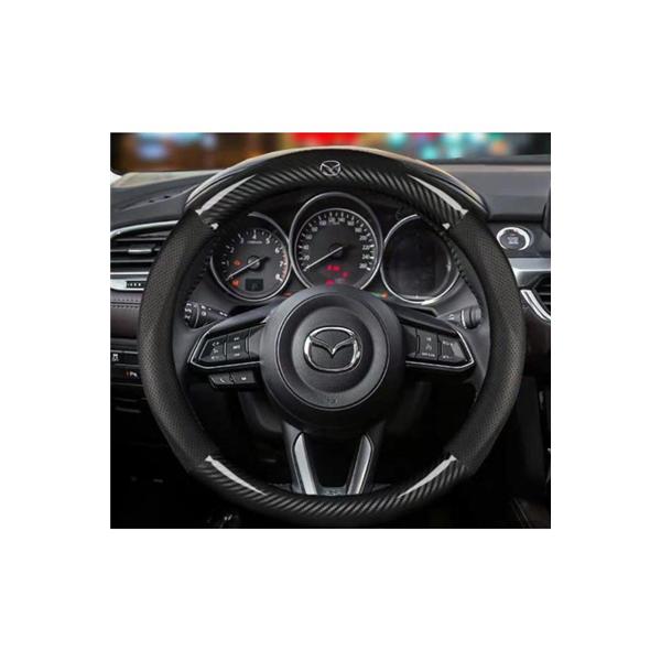 マツダハンドルカバー MAZDA ロードスター デミオ CX-5 アクセラ CX-3 RX-8 アテンザ CX-8 MPV プレマシー ビアンテ AZ-ワゴン本