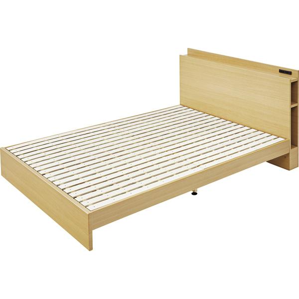 東谷 ダブルベッド B-81D-NA W142×D207×H75×SH24 20kg 組立 : isuka