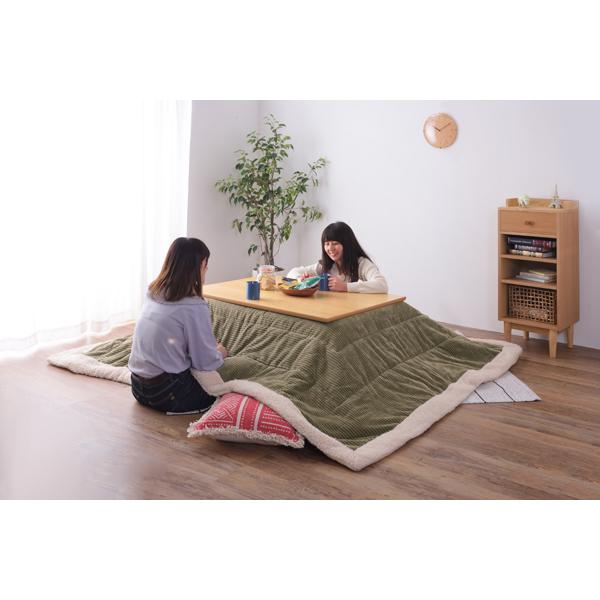 東谷 薄掛けコタツ布団 長方形 KK-142KH W190×D230 完成品 : isuka