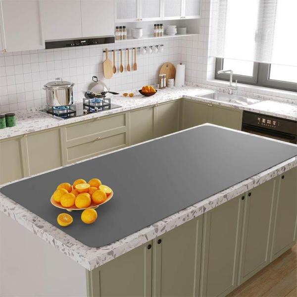 シリコンマット 耐熱 調理台 キッチン 保護マット  80*60cm 2MM 厚手 抗菌 汚れず 滑り止め 調理