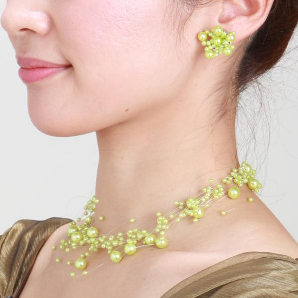 商品番号:FBMNE83【ネックレス＆イヤリング　レンタル】■ 品質：パール■ サイズ（約）：ネックレス/38cm　アジャスター/5cm　イヤリング/1cm※商品の色につきましては、お客様のご覧になられますパソコン機器及びモニタなどの違いに...