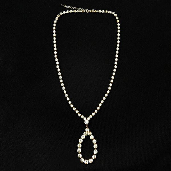 商品番号:FBMNE97【ネックレス　レンタル】■ 品質：ゴールド■ サイズ（約）：ネックレス/50cm　アジャスター/5cm※商品の色につきましては、お客様のご覧になられますパソコン機器及びモニタなどの違いにより実際の商品素材の色と多少相...