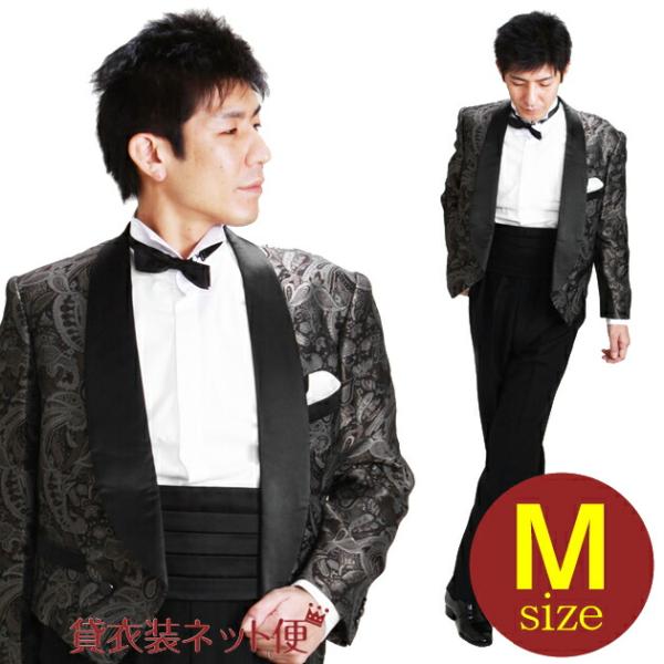 スペンサー タキシード レンタル M・Lサイズ 165cm〜172cm 茶 NT-25 あすつく対応 往復送料無料