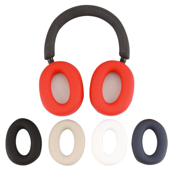 SONY WH-1000XM5 ケース 保護カバー 保護ケース シリコンカバー イヤーパッド 柔らかい 耐衝撃 キズ防止 軽量 スリム 薄型 軽量 装着簡単 ソニー