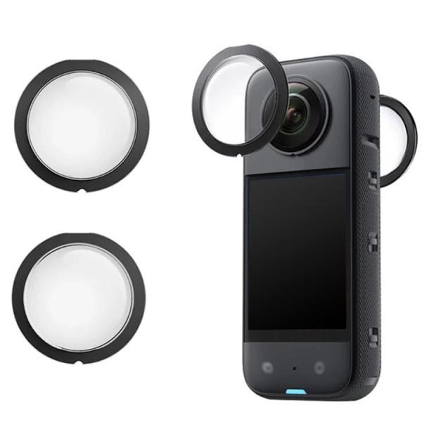 Insta360 X3 カメラレンズカバー レンズプロテクター カメラレンズ保護フィルム 粘着式レンズ保護フィルター 粘着式レンズガード インスタ360 HD粘着式 レンズカバー レンズ保護フィルム 傷防止