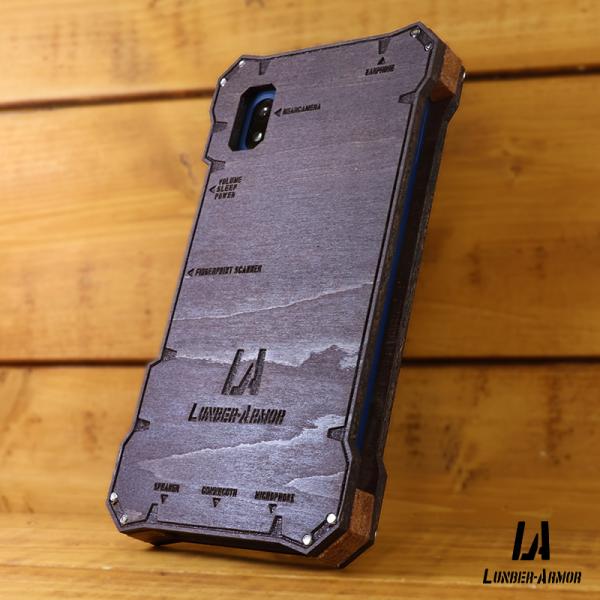 Xperia Ace III ケース 木製 ウッドケース 耐衝撃 木のケース 本革