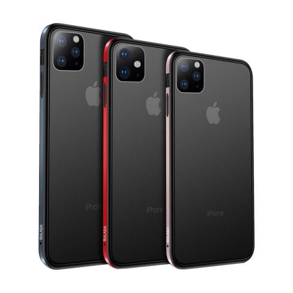 Iphone 11 11pro 11 Pro Max ケース アルミ バンパー クリア 半透明 Tpu 背面パネル付き かっこいいアルミサイドバンパー アイフォン11 強化ガラス付き Buyee Buyee Japanese Proxy Service Buy From Japan Bot Online