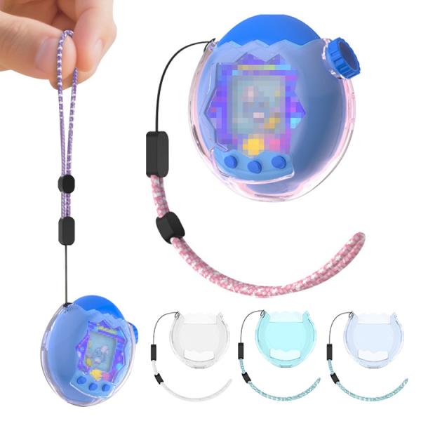 クリアケース 透明 TPU  ソフトケース バンダイ たまごっちパラダイス 外出時の持ち運びに最適な保護ケース 衝撃吸収 バッグ型保護ケース おすすめ