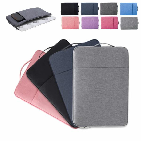 MacBook Pro/MacBook Air 13インチ ケース カバー キャンバス調 手提げかばん カバン型 バッグ型 ポケット付き シンプル マックブック プロ / エアー