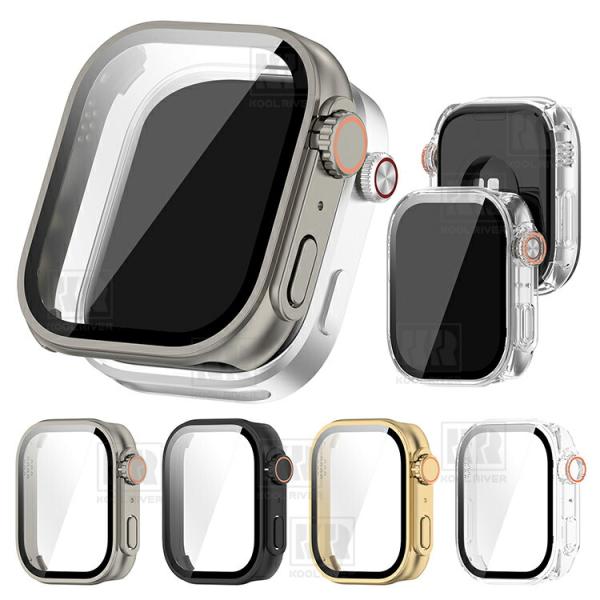 Redmi Watch 6 ケース redmi watch6 カバー 液晶面強化ガラス 全面保護 液晶保護ケース 小米 シャオミ レッドミーウォッチ6 単色/クリア フィルム一体