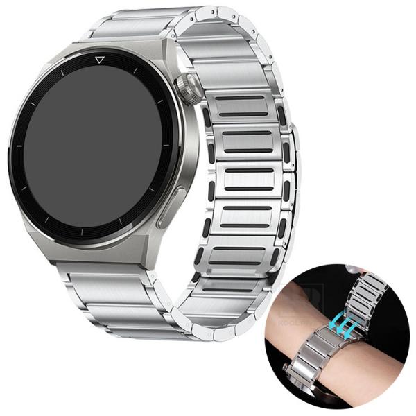 からだメイト Watch MH-W01 バンド ベルト ステンレス マグネット付き 磁気付き バンド幅 20mm 交換リストバンド/交換バンド/交換ベルト 可愛い お洒落