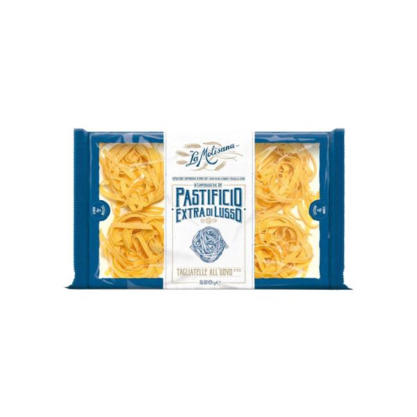 名称：ヌードル原材料名：デュラム小麦のセモリナ、卵内容量：250g賞味期限：2027.01.15保存方法：高温多湿を避けて保存してください。原産国名：イタリアゆで方：６分〜７分