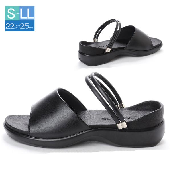 ストラップサンダル レディース 日本製 オフィスサンダル 事務 経理 大きいサイズ ビジネスサンダル ヒールフィットサンダル 新感覚の履き心地 全国送料無料 M53 ブティック イタリコ 通販 Yahoo ショッピング