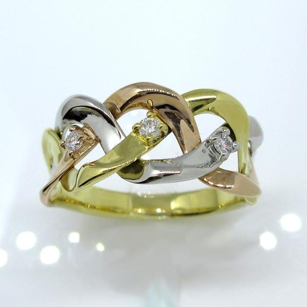 プレゼント 指輪 ダイヤモンド リング 18金 ピンクゴールド プラチナ