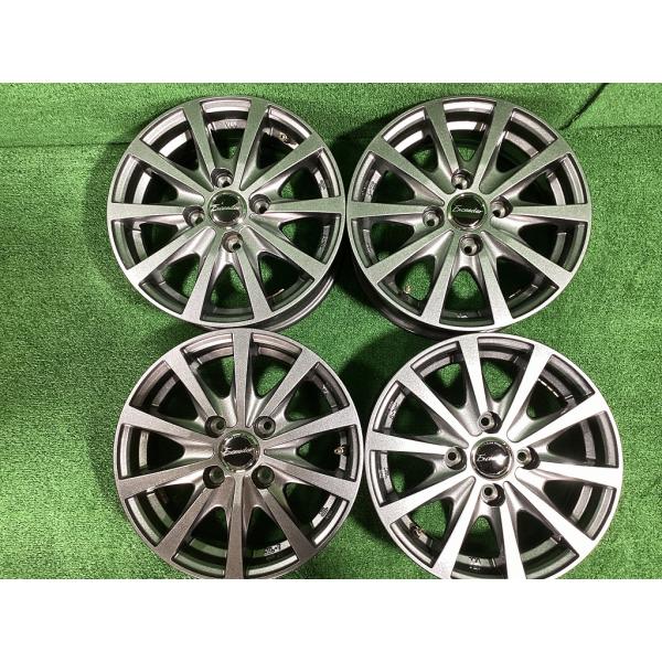 【4本セット送料無料】13×5J+35 4H 100 13インチアルミホイール 13インチ 4H100 7.0J 7J+25 4穴 4 本 1台分セット ESB CLS TC01