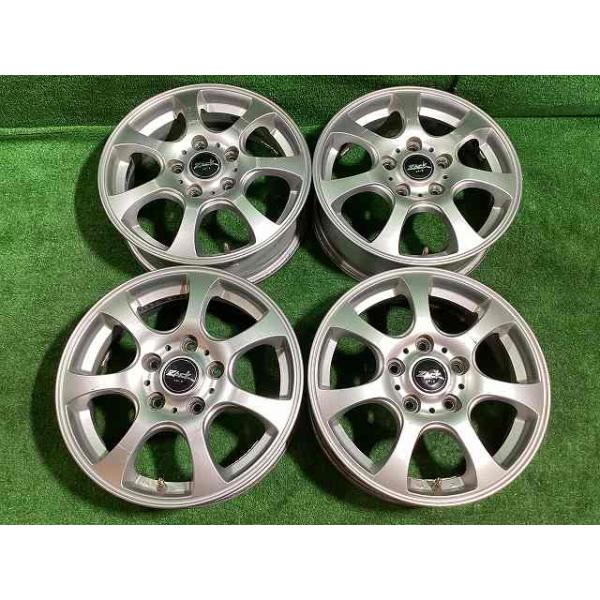 MONZA ZACK JP-7 15インチアルミホイール 5.0J ＋50 5H PCD114.3 4本