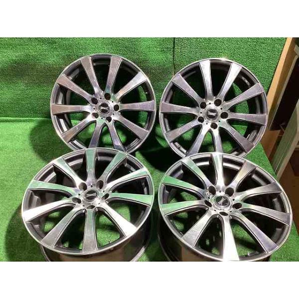 ROZEST 18インチアルミホイール 8J ＋42 5H PCD114.3 4本セット