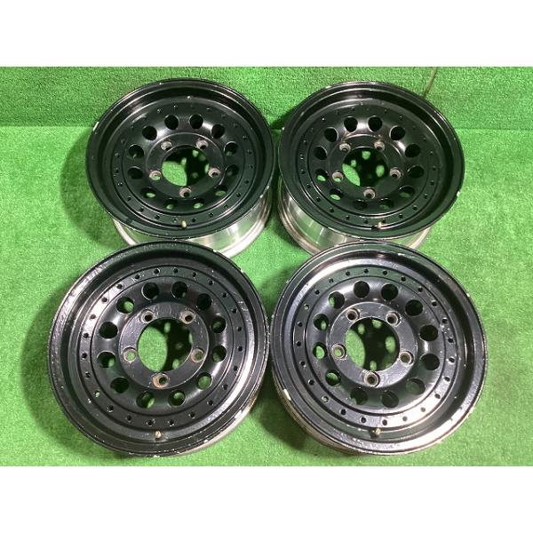 メーカー不明 15インチアルミホイール 6J ＋20 5H PCD139.7 4本