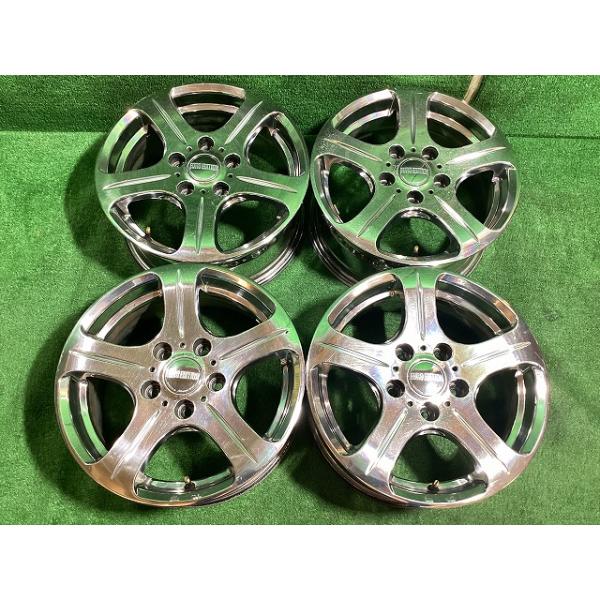 MANARAY Deplex15インチ アルミホイール 4本セット MANARAY SPORT (マナレイスポーツ) Duplex Rayed