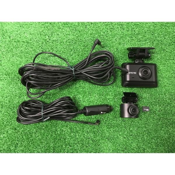 美品　駐車監視ユニット付　動作確認　コムテックドラレコ　ZDR015　前後カメラ コムテック COMTEC ZDR-015 ドライブレコーダー 前後2カメラ