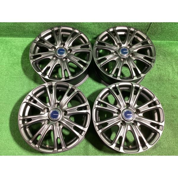 YFC ABATIS 15インチアルミホイール 6J ＋43 5H PCD114.3 4本セット G1
