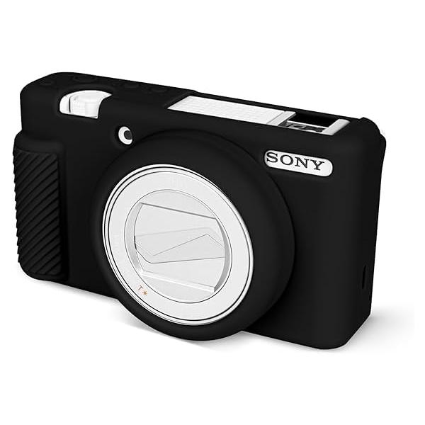●SONY ZV-1M2/ZV-1F 専用カメラケースとなります。ソフトなシリコン保護ケースは、常に外出する写真愛好家に最適です。●【完璧なフィット感】このソフトで軽量なシリコン保護ケースはSONY ZV-1M2/ZV-1Fに合うようにデザ...