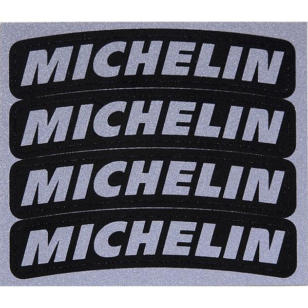 タイヤ用ロゴステッカー MICHELIN (反射タイプ/4枚セット) 12718