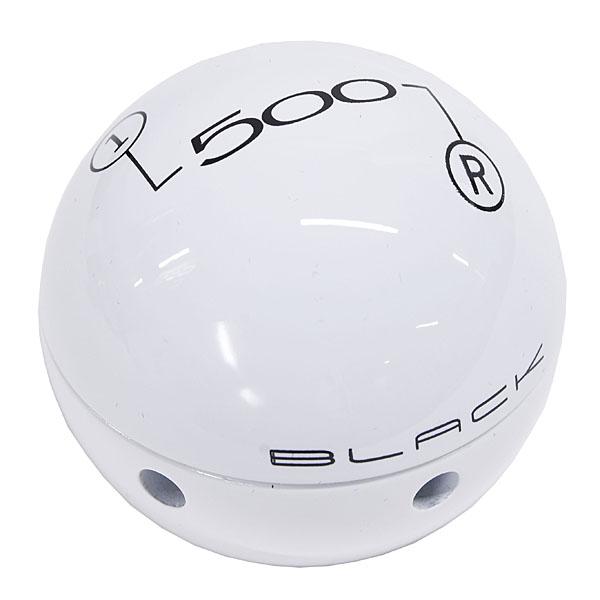 FIAT（フィアット） 500 アルミシフトノブ (オールホワイト) 14926