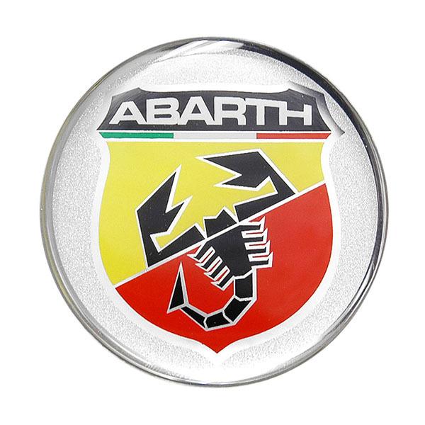 アバルト純正3Dエンブレムステッカー(ラウンドタイプ/50mm)-21537-　14995