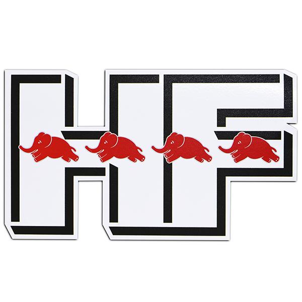 ランチア HFロゴステッカー (切り文字タイプ/Large) :15142:イタリア