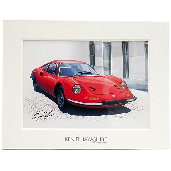 �t�F���[�� Dino 246GT�C���X�g���[�V����(���b�h) by �ѕ�����@17874