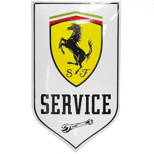 ABARTH SERVICE ホーローサインボード ABARTH SERVICE Sign Boad(Large