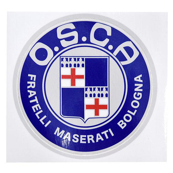 O.S.C.A.エンブレムステッカー(88mm) 18876 : イタリア自動車雑貨店