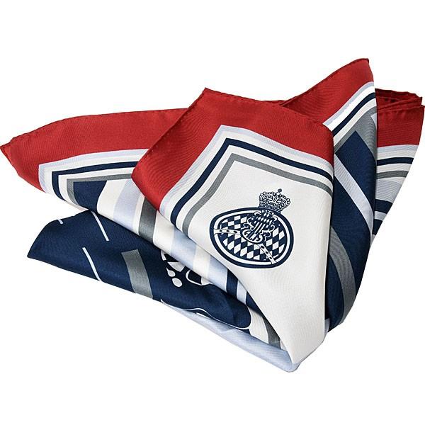 AUTOMOBILE CLUB DE MONACOオフィシャルシルクスカーフ(車柄/レッド