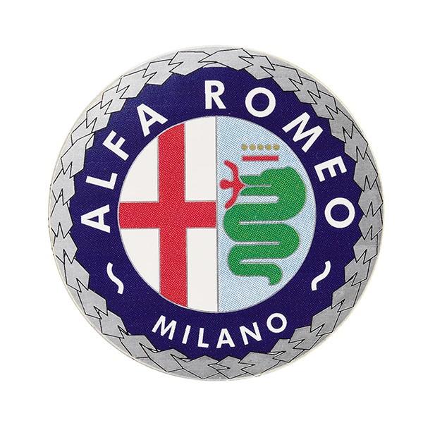 アルファロメオ Alfa Romeo MILANOエンブレムステッカー(51mm) 20512 